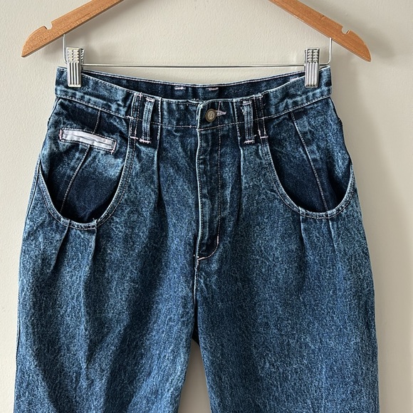 Vintage Rio Steve Mardon Pleated High Waisted Mom Jeans - Picture 3 of 13